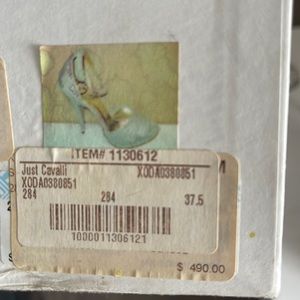 Amazing just Cavalli, only worn twice, they are in like new condition.